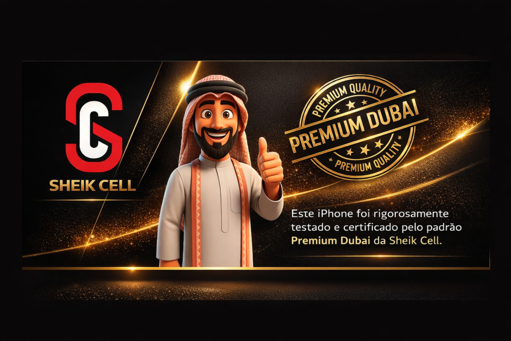 Certificação Premium Dubai da Sheik Cell