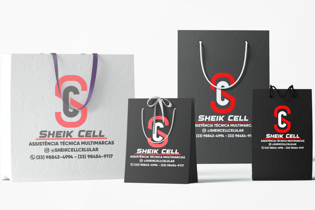 Sacolas Sheik Cell